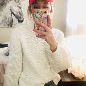 Express Batwing Turtle Neck Sweater